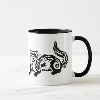 Tribal Ferret Tattoo Design Mug