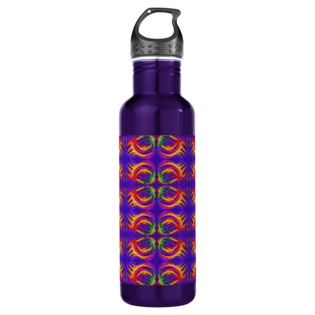 Tribal Fiery 710 Ml Water Bottle (Front)