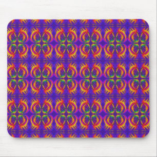 Tribal Fiery Mouse Pad
