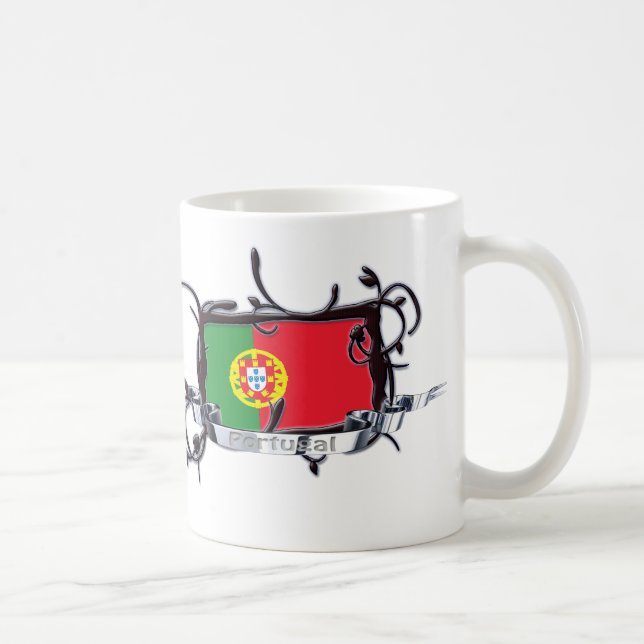 Tribal Flag Portugal Mug (Right)
