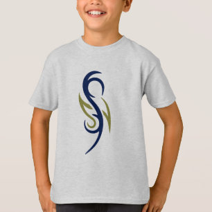 Tribal Flame Symbol Boys' T-Shirt