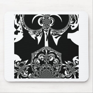 Tribal Flower Mouse Pad