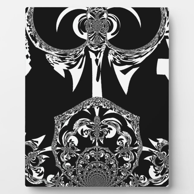 Tribal Flower Plaque (Front)