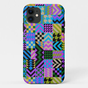 Tribal Folk Art - Blue Case-Mate iPhone Case
