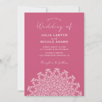 Tribal Folk Country Culture Crest Mandala Wedding