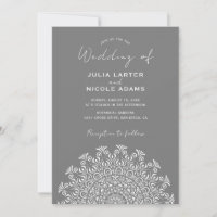 Tribal Folk Country Culture Crest Mandala Wedding