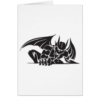 tribal gargoyle design