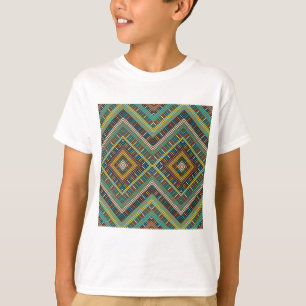 Tribal Geometric Pattern Boho Ethnic Aztec  T-Shirt
