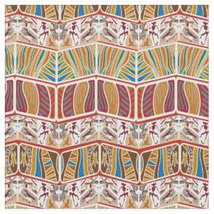 Tribal Geometric Pattern Ethnic Geometric Fabric