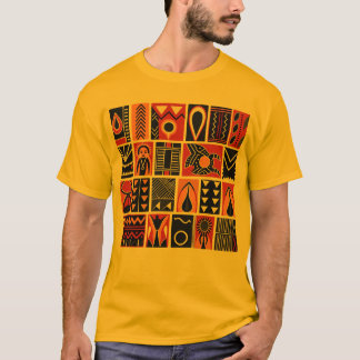 Tribal Geometric Pattern T-Shirt