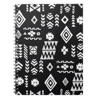 Tribal geometric: stylish seamless background. notebook