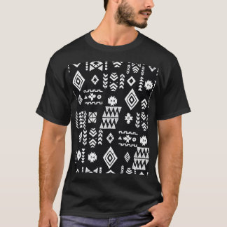 Tribal geometric: stylish seamless background. T-Shirt