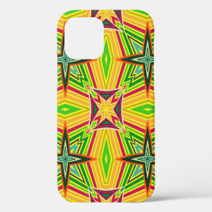 Tribal geometric vintage pattern. Seamless ethnic  iPhone 12 Case