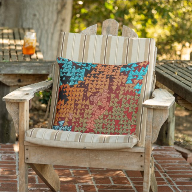Tribal Geometrics Cushion (Chair)