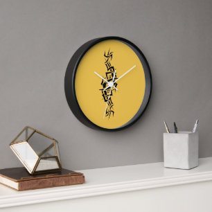 Tribal Glow Wall Clock