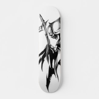 tribal-grim-reaper skateboard