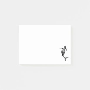 Tribal Hammerhead Shark Illustration Post-it Notes
