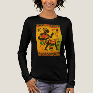 Tribal Harmony – African Culture Pillow Tri-Blend Shirt