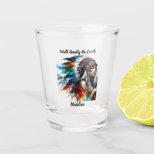 Tribal Heritage Traditional Shot Glass