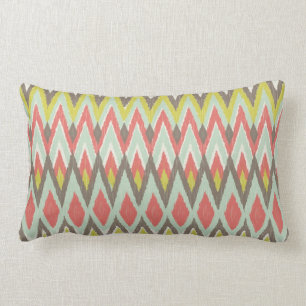 Tribal Ikat Lumbar Cushion