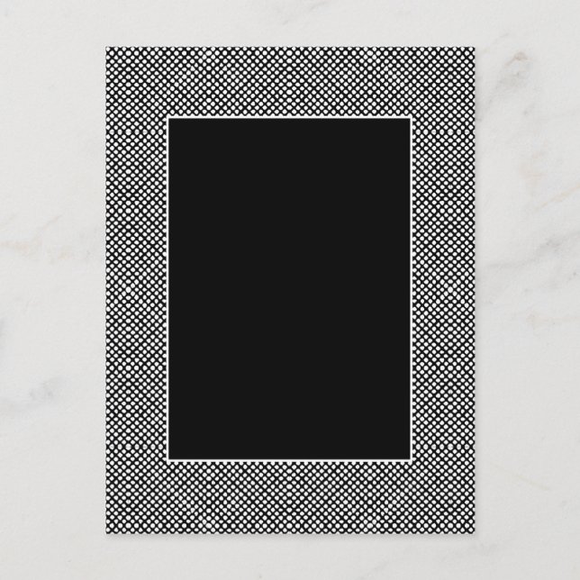 Tribal Imperfect Dots Postcard (Front)