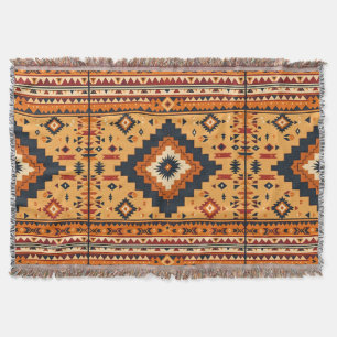 Tribal-inspired Throw Blanket