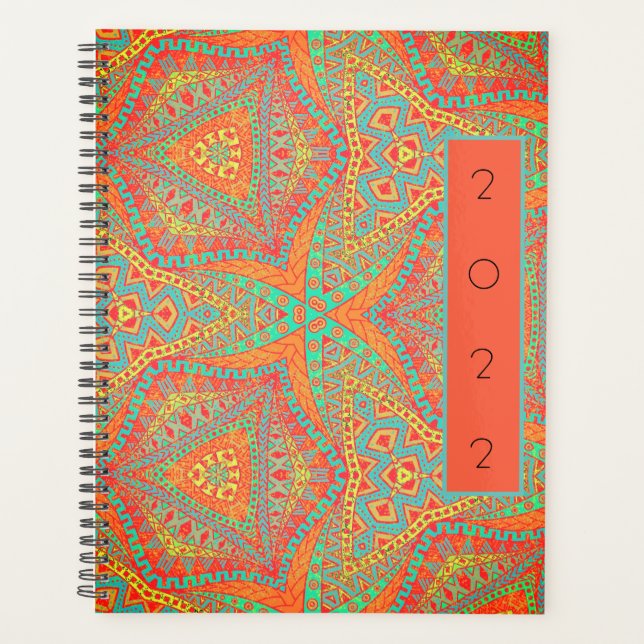 Tribal Kaleidoscope - 02 Planner (Front)