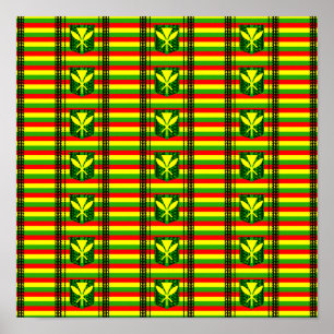 Tribal Kanakan Maoli Poster