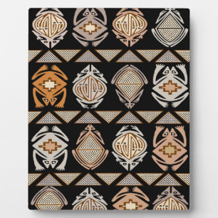 Tribal Leap Frogs Plaque