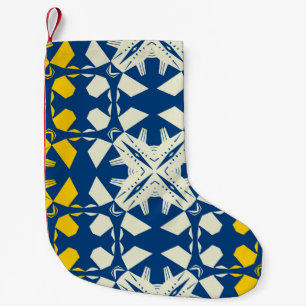Tribal like asian feel seamless pattern, abstract  small christmas stocking