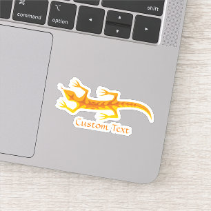 Tribal Lizard Orange