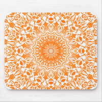 Tribal Mandala Orange