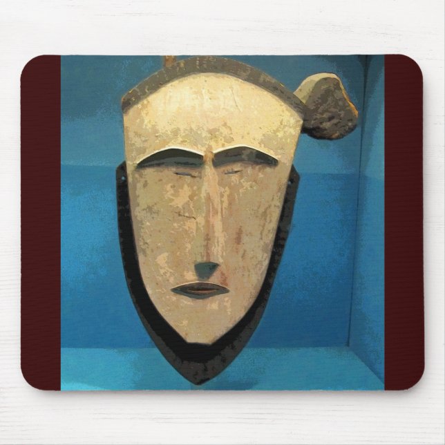 Tribal Mask CB Mouse Pad (Front)