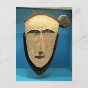 Tribal Mask CB Postcard