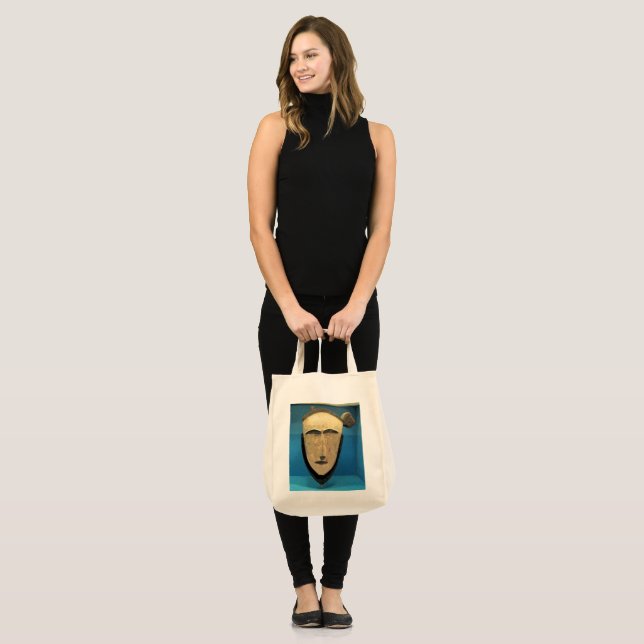 Tribal Mask CB Tote Bag (Front (Model))