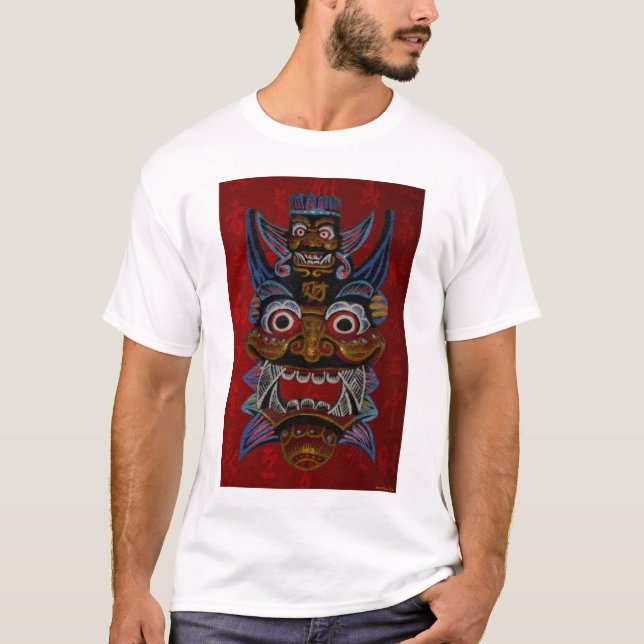 Tribal Mask Shirt (Front)