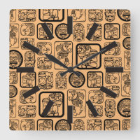 Tribal MAYA ancient mask pattern 1