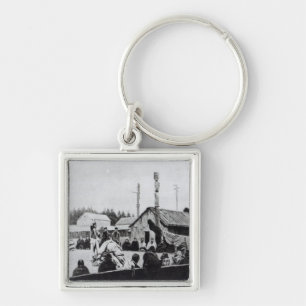 Tribal Meeting Key Ring