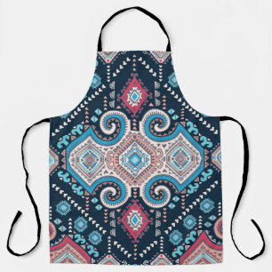 Tribal mexican vintage ethnic seamless pattern apron
