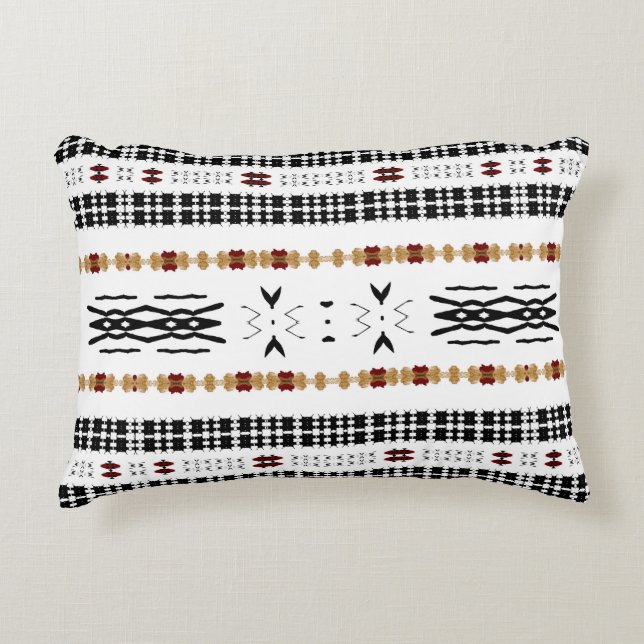 Tribal Mud Cloth    Decorative Cushion (Front)
