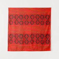 Tribal Native American Southwest Weaving Navajo