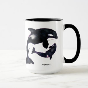 Tribal Orca Mug