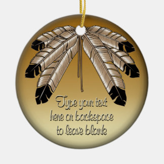 Tribal Ornament Personalise First Nations Keepsake