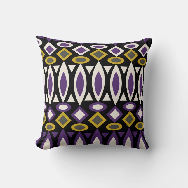 Tribal pattern cushion (Front)