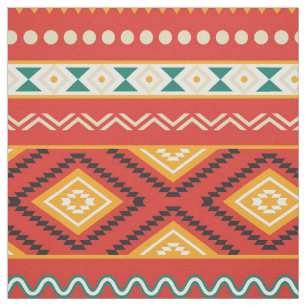 Tribal pattern fabric