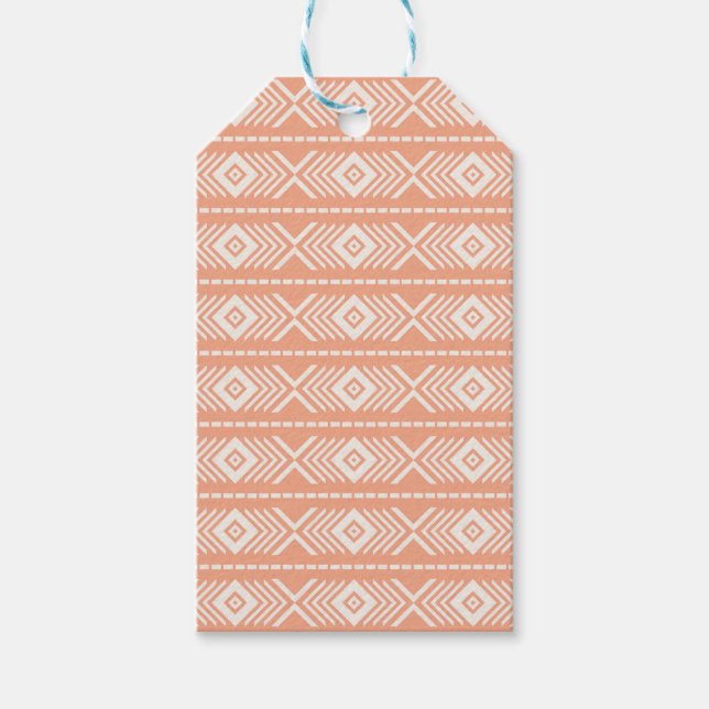 Tribal pattern gift tags (Front)