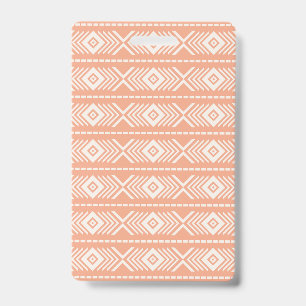 Tribal pattern ID badge