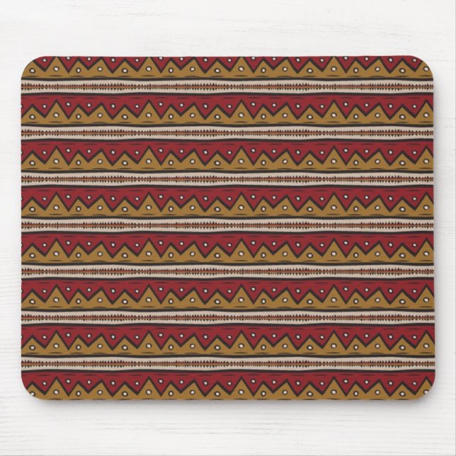 Tribal pattern mouse pad (Front)