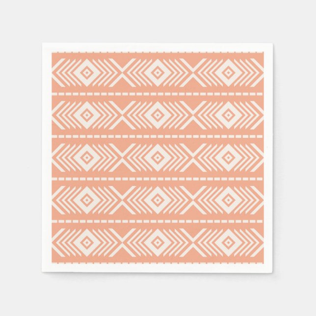 Tribal pattern napkin (Front)