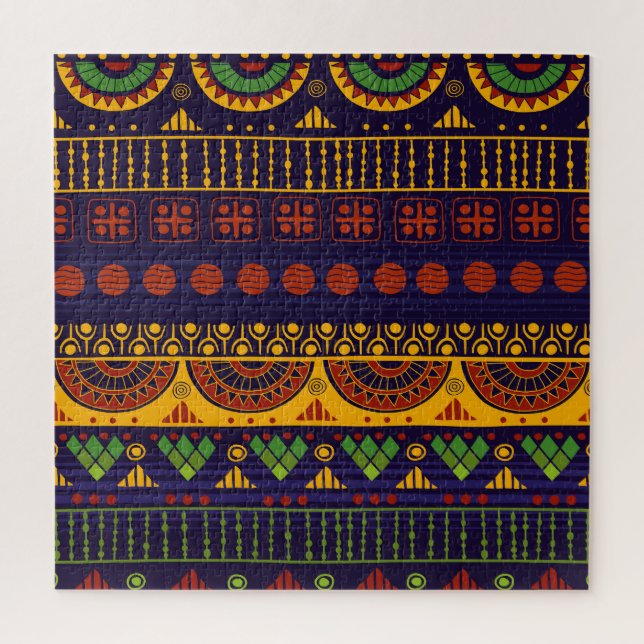 Tribal pattern, versatile for various uses. jigsaw puzzle (Vertical)